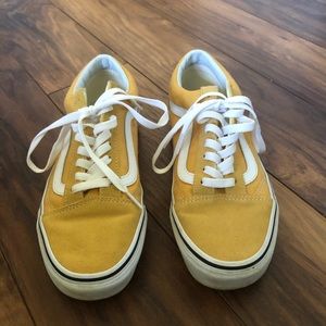 VANS yellow old school sneaker
